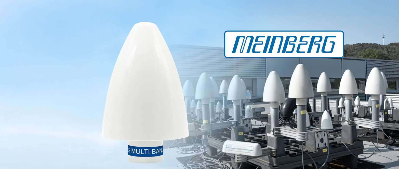 A new GNSS antenna from Meinberg for time synchronisation applications.