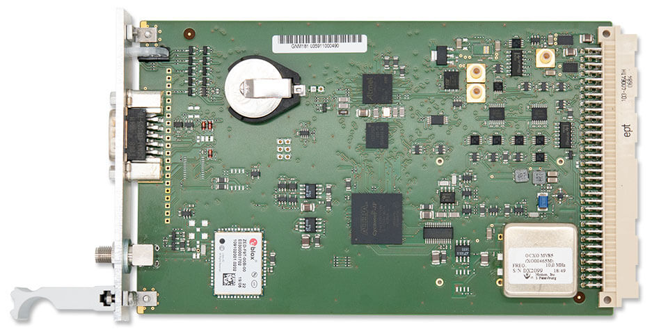 Meinberg IMS-GNM Clock - top view